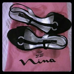 Nina Black Heels. Very elegant. 2 inch heels